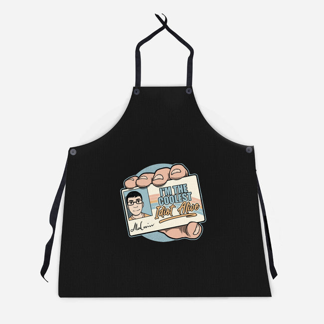 Driver License Idiot Movie-Unisex-Kitchen-Apron-Studio Mootant