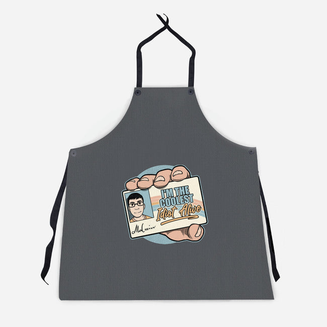 Driver License Idiot Movie-Unisex-Kitchen-Apron-Studio Mootant