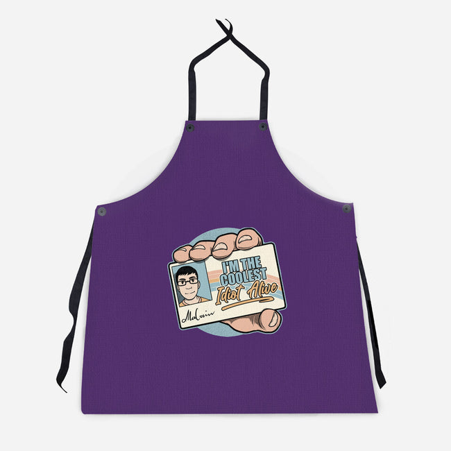 Driver License Idiot Movie-Unisex-Kitchen-Apron-Studio Mootant