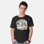 Driver License Idiot Movie-Mens-Basic-Tee-Studio Mootant