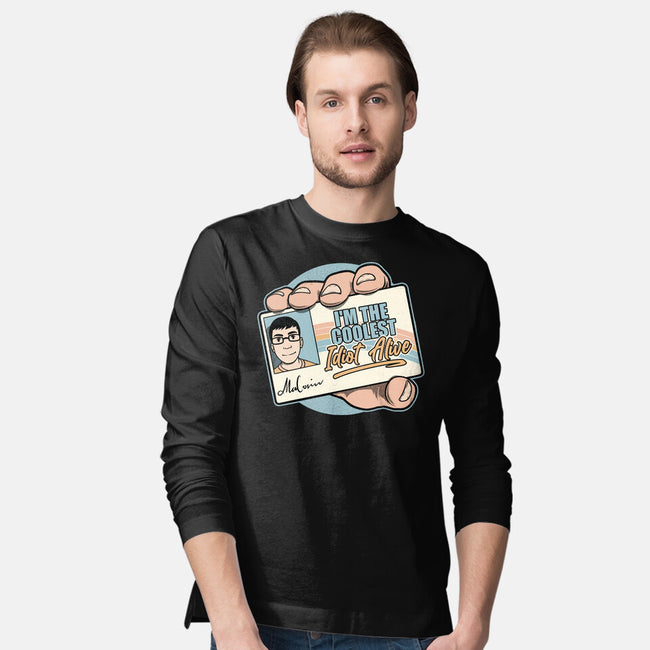 Driver License Idiot Movie-Mens-Long Sleeved-Tee-Studio Mootant