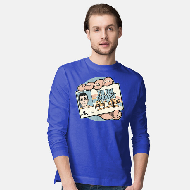 Driver License Idiot Movie-Mens-Long Sleeved-Tee-Studio Mootant