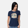 Driver License Idiot Movie-Womens-Basic-Tee-Studio Mootant