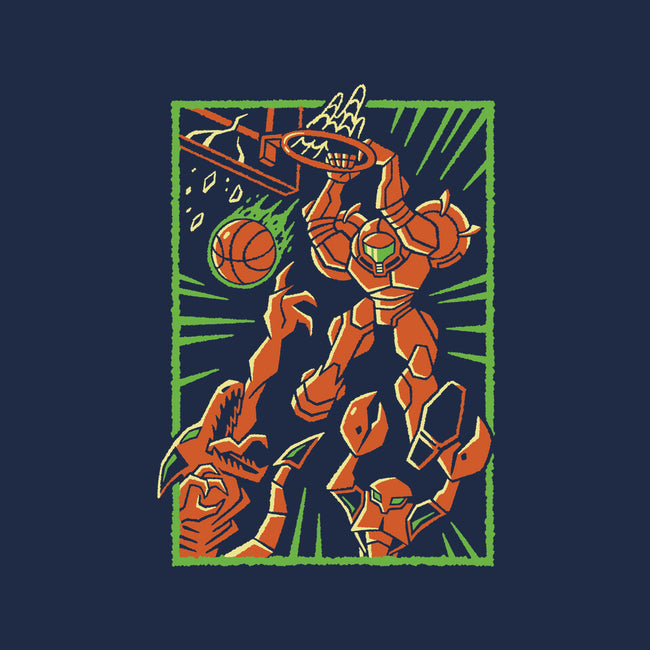 Space Slam-Womens-Fitted-Tee-Henrique Torres