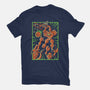 Space Slam-Womens-Fitted-Tee-Henrique Torres