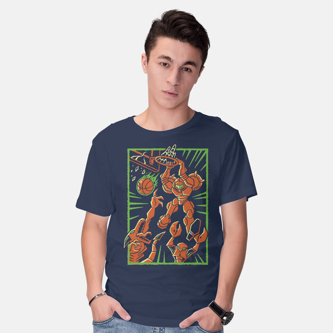 Space Slam-Mens-Basic-Tee-Henrique Torres