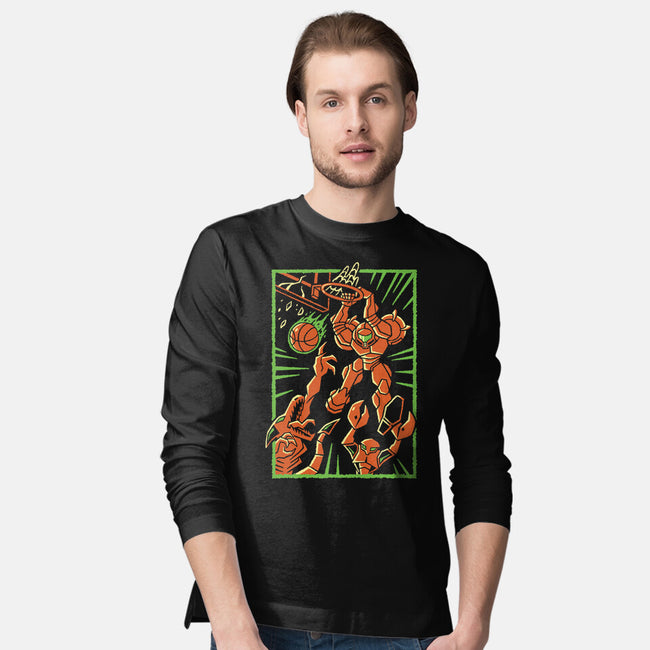 Space Slam-Mens-Long Sleeved-Tee-Henrique Torres