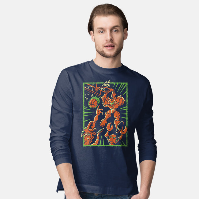 Space Slam-Mens-Long Sleeved-Tee-Henrique Torres