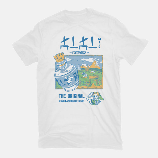 Drink Fresh-Womens-Fitted-Tee-Henrique Torres