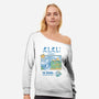 Drink Fresh-Womens-Off Shoulder-Sweatshirt-Henrique Torres