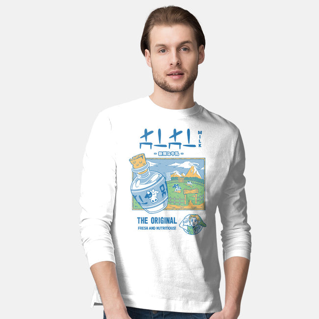 Drink Fresh-Mens-Long Sleeved-Tee-Henrique Torres