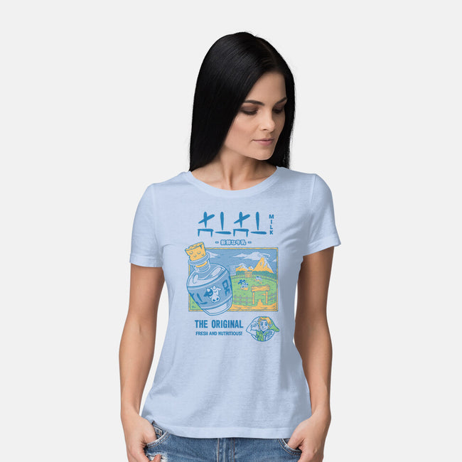 Drink Fresh-Womens-Basic-Tee-Henrique Torres