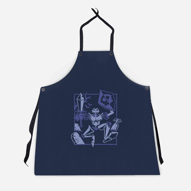 Resurrected Knight-Unisex-Kitchen-Apron-Henrique Torres