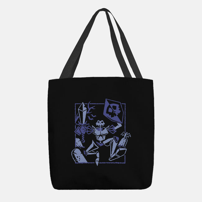 Resurrected Knight-None-Basic Tote-Bag-Henrique Torres