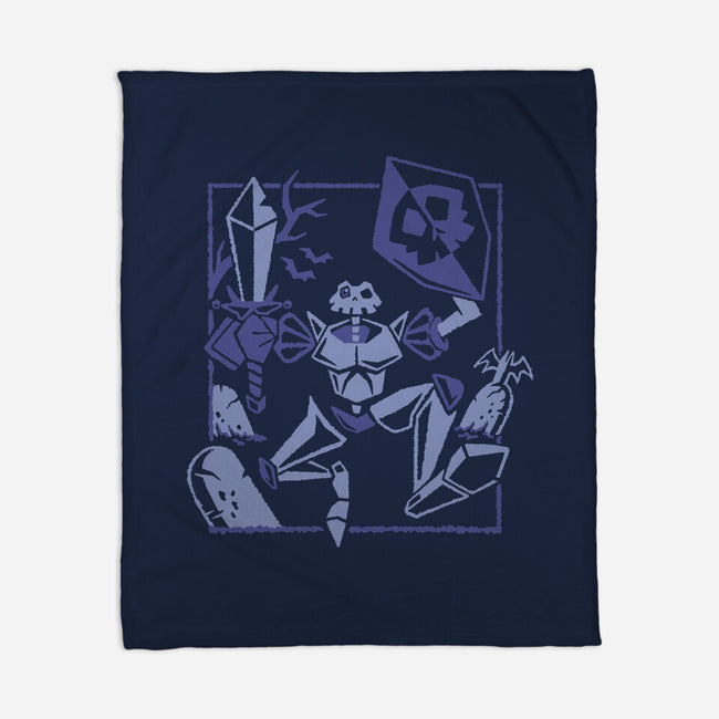 Resurrected Knight-None-Fleece-Blanket-Henrique Torres