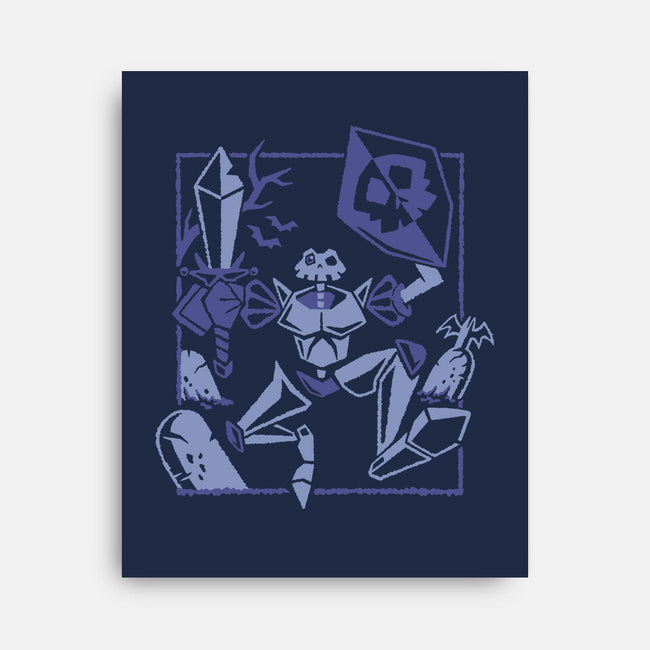 Resurrected Knight-None-Stretched-Canvas-Henrique Torres