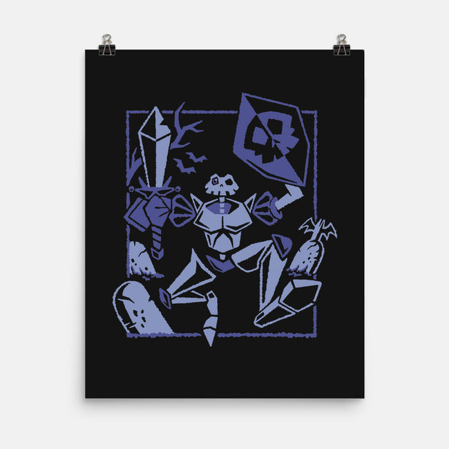 Resurrected Knight-None-Matte-Poster-Henrique Torres