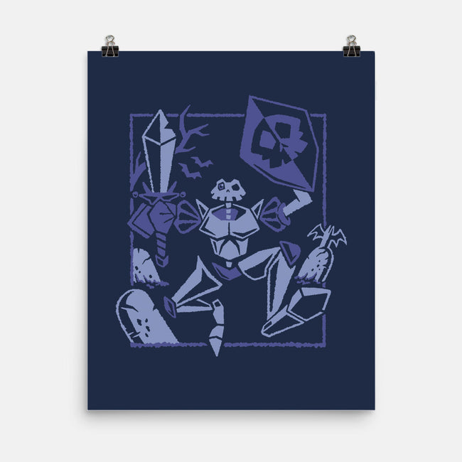Resurrected Knight-None-Matte-Poster-Henrique Torres