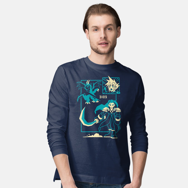 One Hit-Mens-Long Sleeved-Tee-Henrique Torres