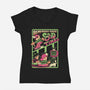 Remember Those Good Times-Womens-V-Neck-Tee-Henrique Torres