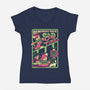 Remember Those Good Times-Womens-V-Neck-Tee-Henrique Torres