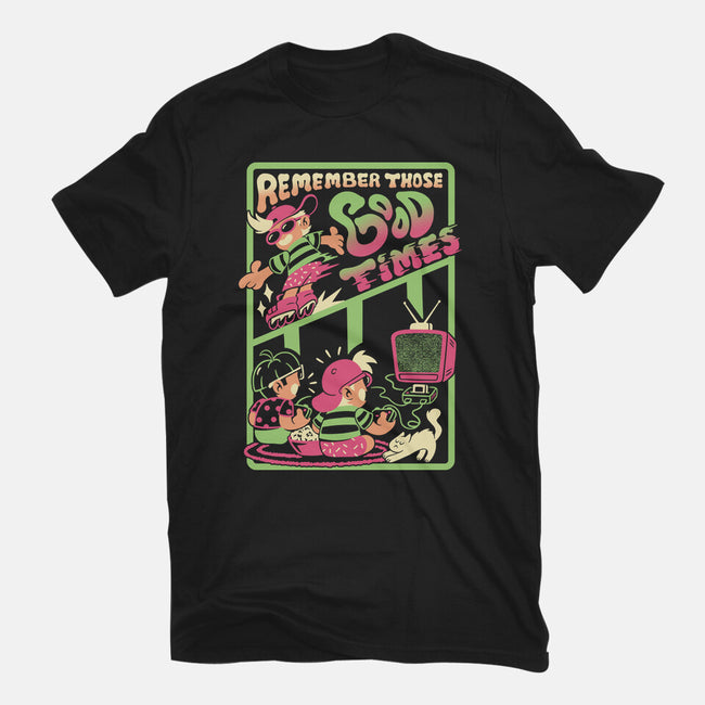 Remember Those Good Times-Womens-Fitted-Tee-Henrique Torres
