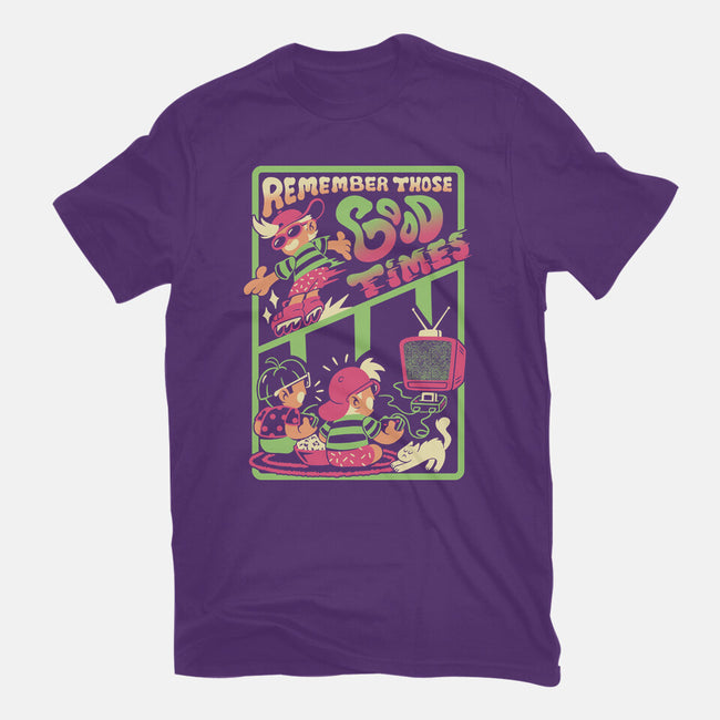 Remember Those Good Times-Womens-Fitted-Tee-Henrique Torres