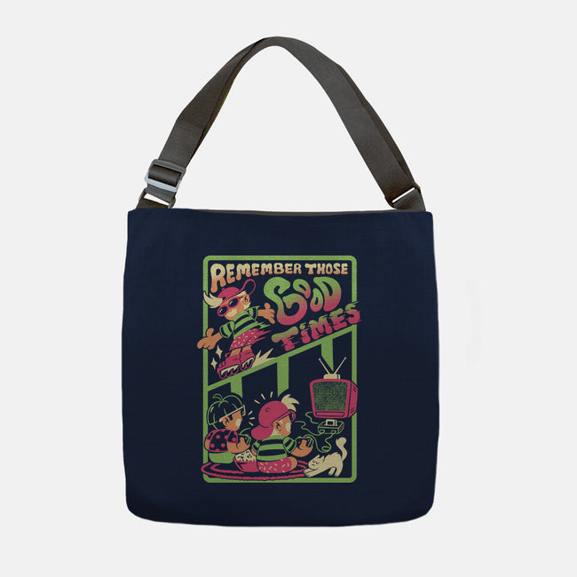 Remember Those Good Times-None-Adjustable Tote-Bag-Henrique Torres