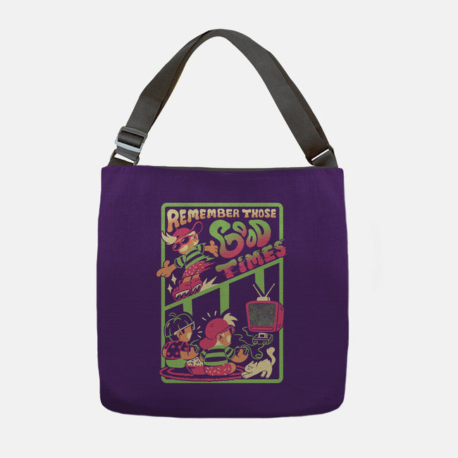 Remember Those Good Times-None-Adjustable Tote-Bag-Henrique Torres