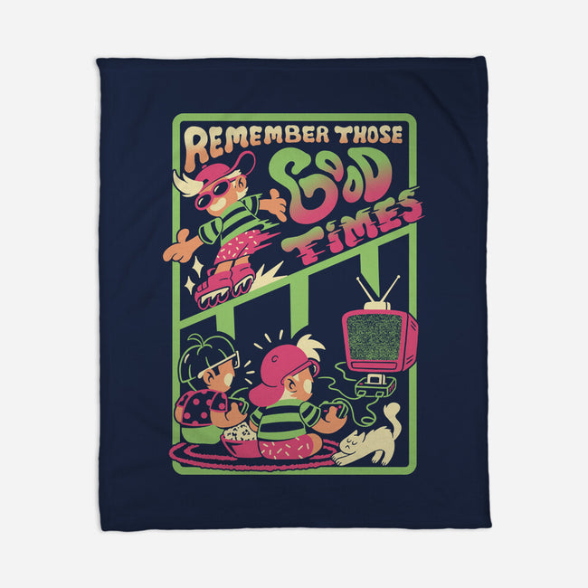 Remember Those Good Times-None-Fleece-Blanket-Henrique Torres