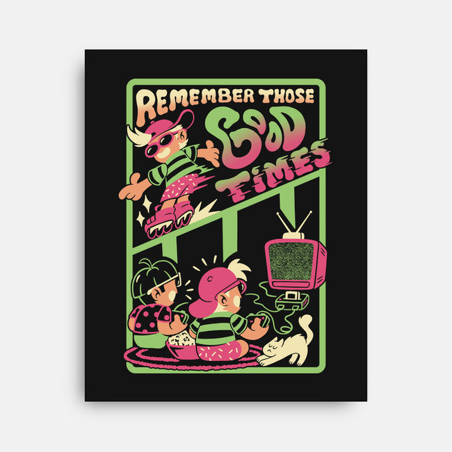 Remember Those Good Times-None-Stretched-Canvas-Henrique Torres