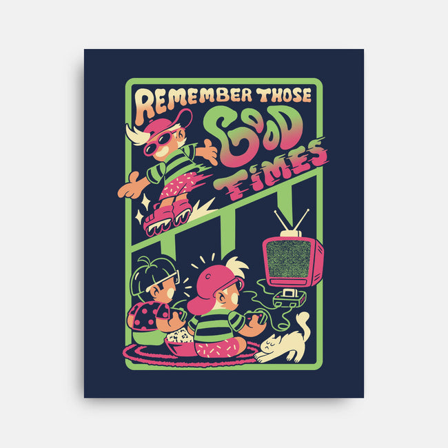 Remember Those Good Times-None-Stretched-Canvas-Henrique Torres