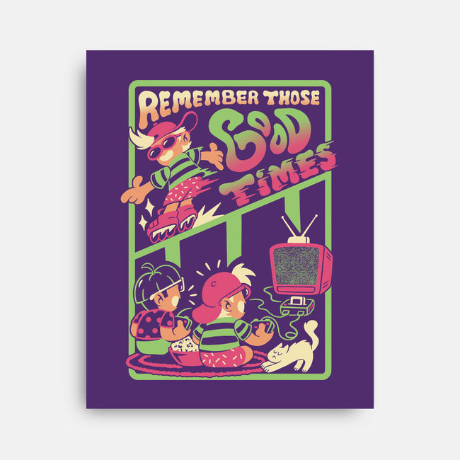 Remember Those Good Times-None-Stretched-Canvas-Henrique Torres