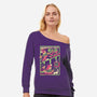 Remember Those Good Times-Womens-Off Shoulder-Sweatshirt-Henrique Torres