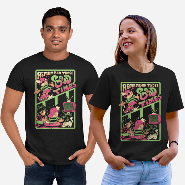 Remember Those Good Times-Unisex-Basic-Tee-Henrique Torres