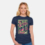 Remember Those Good Times-Womens-Fitted-Tee-Henrique Torres