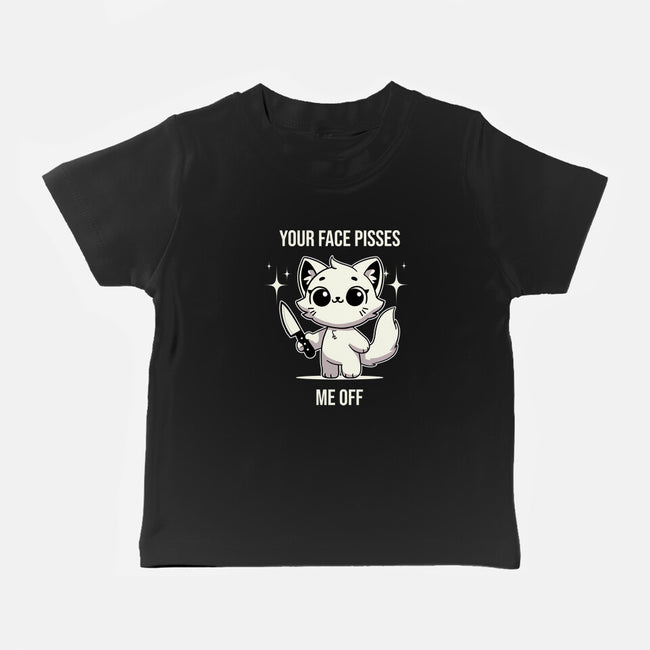 Your Face Pisses Me Off-Baby-Basic-Tee-MaxoArt