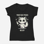 Your Face Pisses Me Off-Womens-V-Neck-Tee-MaxoArt