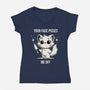 Your Face Pisses Me Off-Womens-V-Neck-Tee-MaxoArt