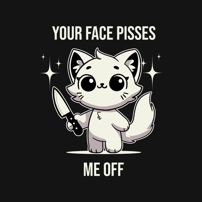 Your Face Pisses Me Off-None-Adjustable Tote-Bag-MaxoArt