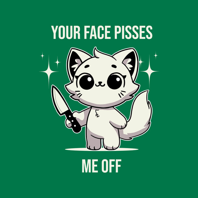 Your Face Pisses Me Off-None-Adjustable Tote-Bag-MaxoArt
