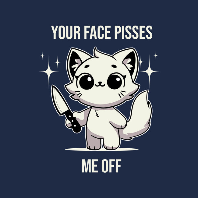 Your Face Pisses Me Off-None-Adjustable Tote-Bag-MaxoArt