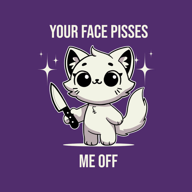 Your Face Pisses Me Off-None-Adjustable Tote-Bag-MaxoArt