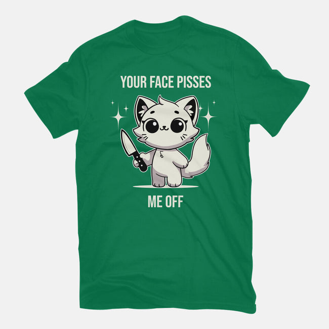 Your Face Pisses Me Off-Mens-Basic-Tee-MaxoArt