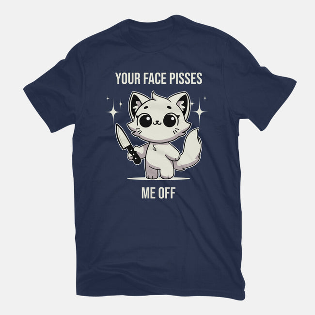 Your Face Pisses Me Off-Mens-Basic-Tee-MaxoArt