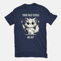 Your Face Pisses Me Off-Youth-Basic-Tee-MaxoArt