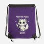 Your Face Pisses Me Off-None-Drawstring-Bag-MaxoArt