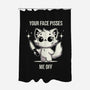 Your Face Pisses Me Off-None-Polyester-Shower Curtain-MaxoArt