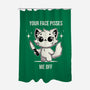 Your Face Pisses Me Off-None-Polyester-Shower Curtain-MaxoArt