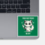 Your Face Pisses Me Off-None-Glossy-Sticker-MaxoArt